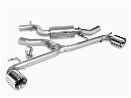 Borla S-Type Exhaust Polished Tip for 10-14 Volkswagen GTI MK6 2.0