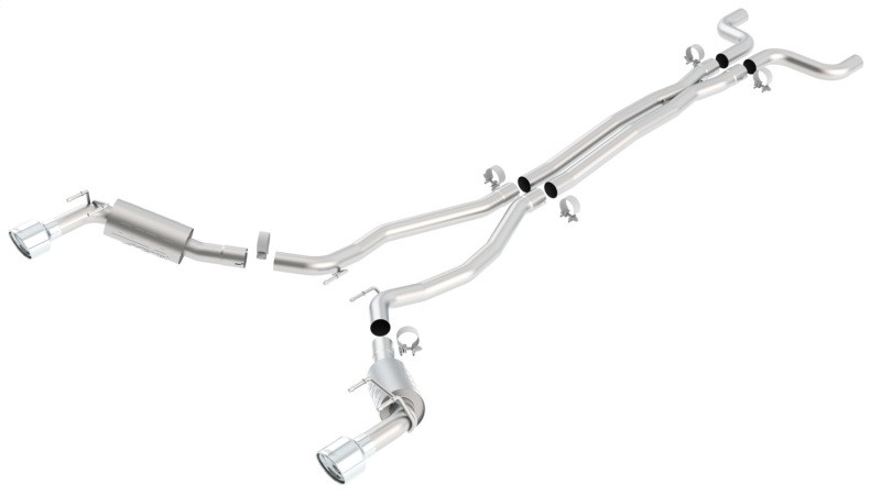 Borla  Aggressive Catback Exhaust for 10-13 Chevy Camaro SS 6.2L 8cyl
