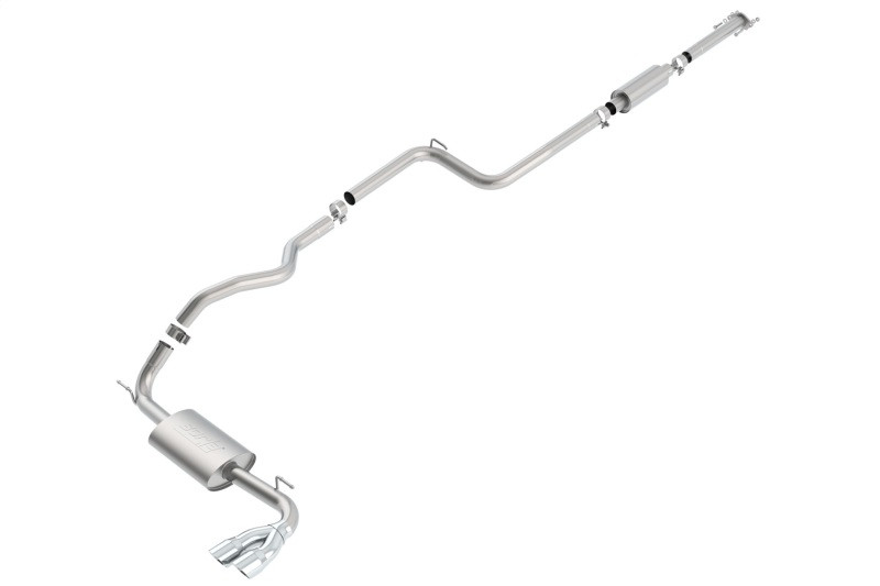 Borla SS Catback Exhaust for 12-16 Focus SE Hatchback w/o Sport Package 2.0L
