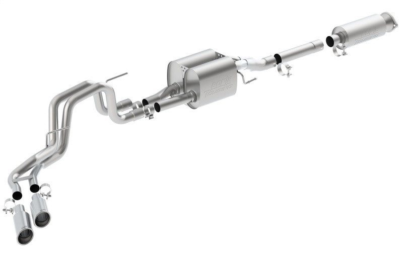 Borla Touring Catback Exhaust Polished Tip for 10-14 F150 SVT Raptor