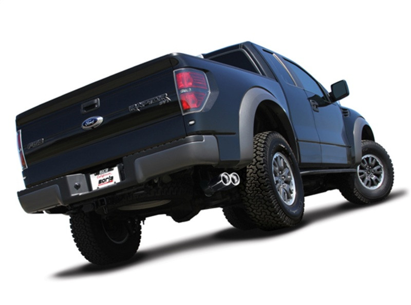 Borla Touring Catback Exhaust Polished Tip for 10-14 F150 SVT Raptor