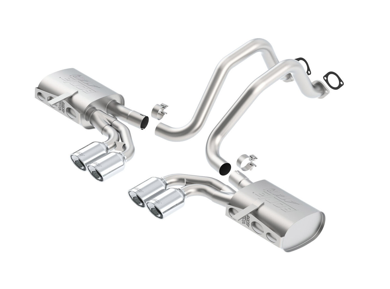 Borla Atak Catback Exhaust for 97-04 Corvette Z06 C5 - 140428