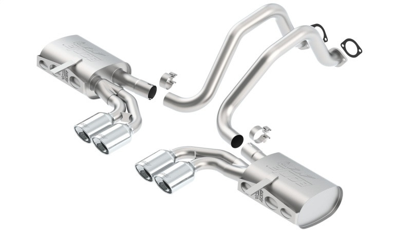 Borla Atak Catback Exhaust for 97-04 Corvette Z06 C5 - 140428