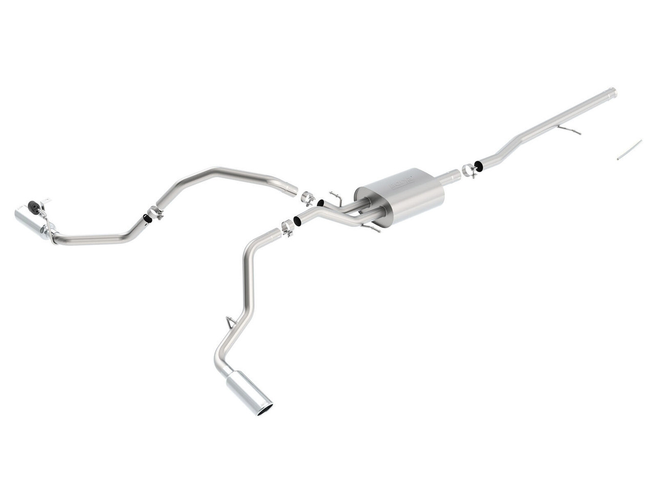 Borla S-Type Exhaust Polished Tip for 14-19 Silverado/ Sierra 1500 5.3L
