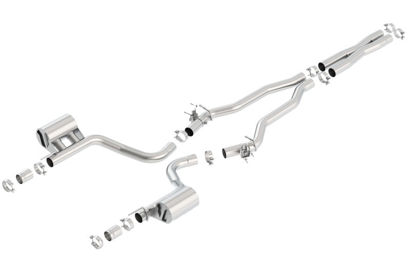 Borla Atak Exhaust No Tip for 15-19 Challenger SRT Hellcat