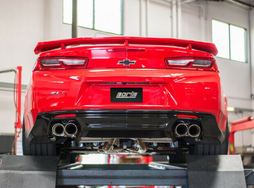 Borla S-Type Catback Exhaust w/ Dual Split Rear Exit for 2017+ Camaro ZL1 6.2L