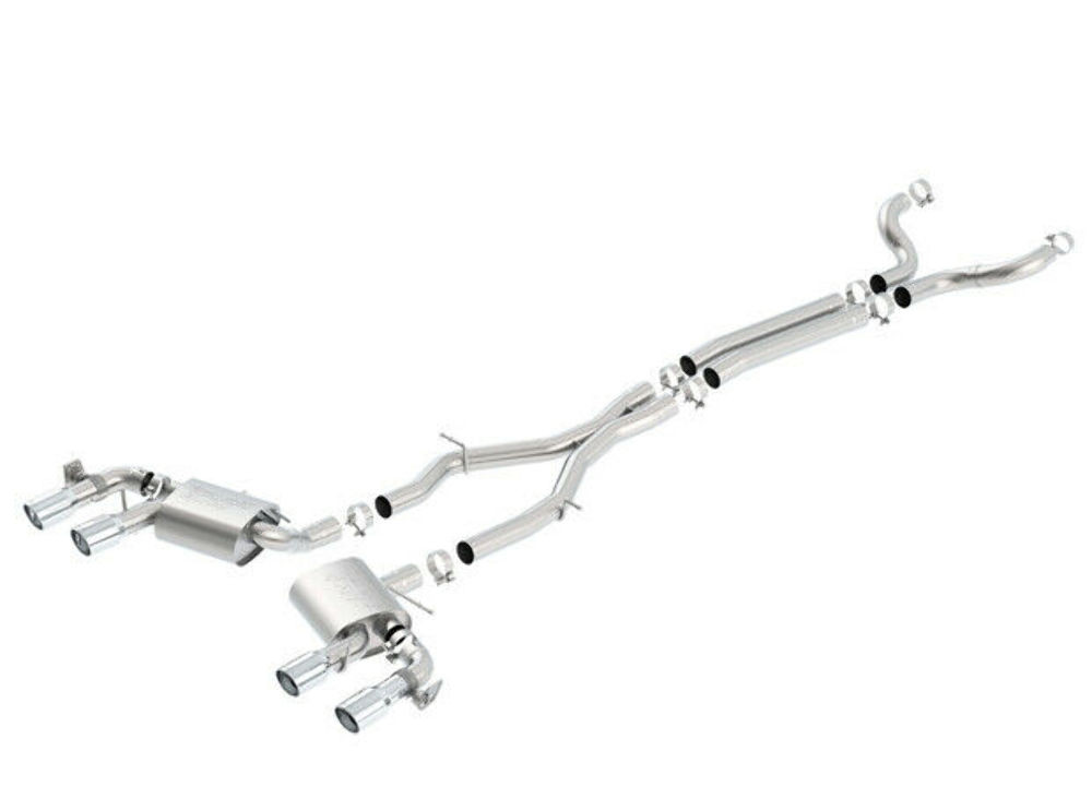 Borla S-Type Catback Exhaust w/ Dual Split Rear Exit for 2017+ Camaro ZL1 6.2L