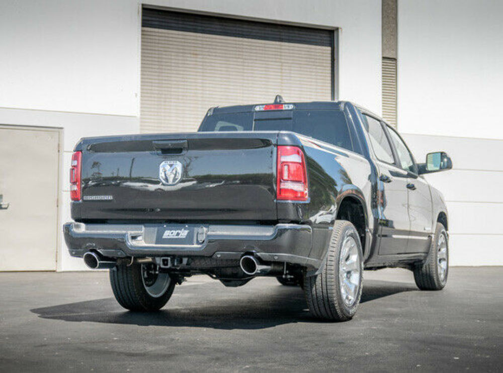 Borla Atak Exhaust SS Tip for 2019 RAM 1500 5.7 V8 AT 4Dr Crew Cab Short Bed