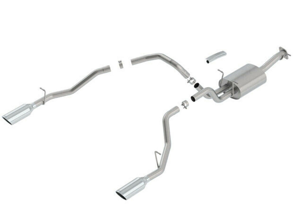 Borla Atak Exhaust SS Tip for 2019 RAM 1500 5.7 V8 AT 4Dr Crew Cab Short Bed