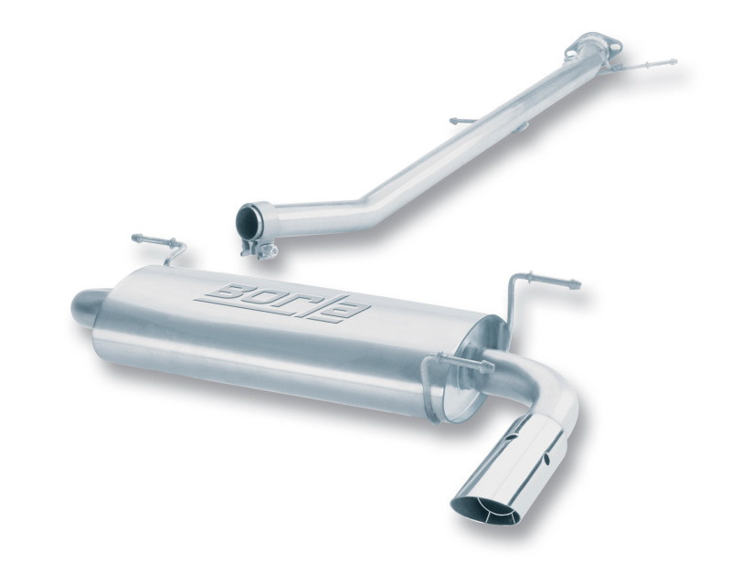 Borla S-Type Catback Exhaust Polished Tip for 90-97 Mazda Miata