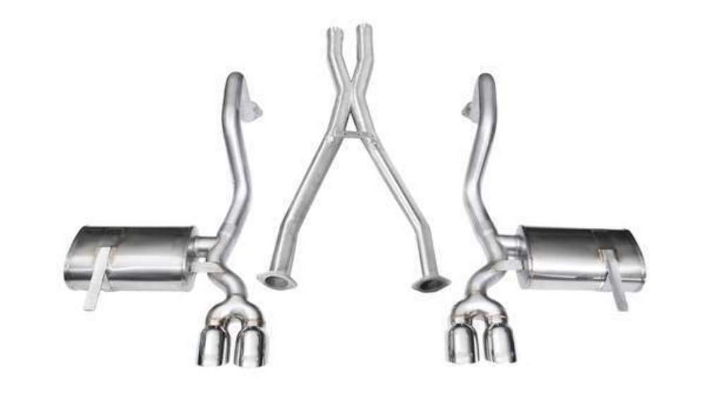 Corsa 2.5" Dual Rear Exit Xtreme Exhaust for 97-04 Corvette C5