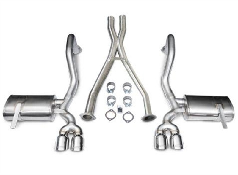 Corsa 2.5" Dual Rear Exit Xtreme Exhaust for 97-04 Corvette C5