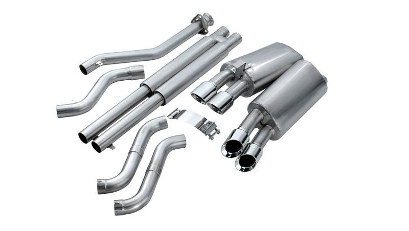 Corsa 2.5" Dual Rear Exit Sport Exhaust for 92-95 Corvette C4 5.7L