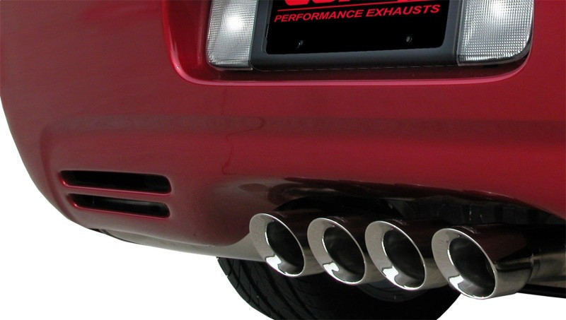 Corsa 2.5" Dual Rear Exit Sport Axleback Exhaust for 97-04 Corvette C5 5.7L