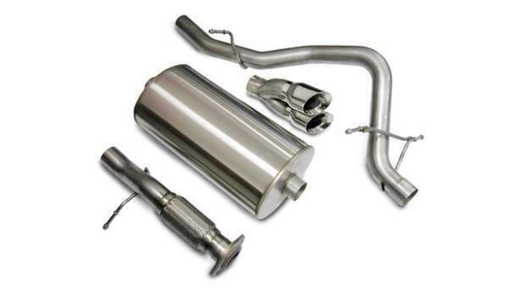Corsa 3" Single Rear Exit Sport Exhaust for 07-08 Tahoe / Yukon 5.3L