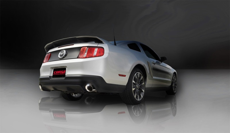 Corsa 3" Dual Rear Exit Xtreme Exhaust for 11-14 Mustang GT / Boss 302