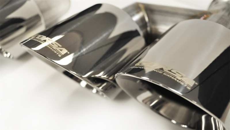 Corsa Dual Rear Quad Exhaust Tip Kit for 15-17 Mustang GT