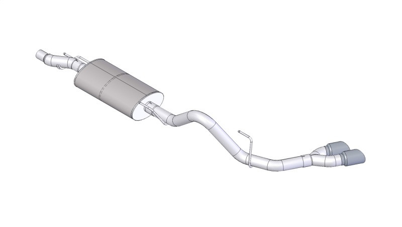 Corsa 3" Single Side Exit Sport Black Tip Exhaust for 11-14 F150 3.5L Ecoboost