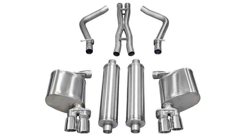 Corsa 2.5" Dual Rear Exit Xtreme Exhaust for 11-14 Charger R/T