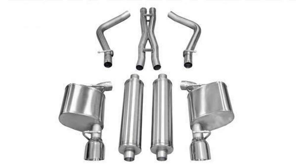 Corsa 2.5" Dual Rear Exit Xtreme Exhaust for 11-14 Chrysler 300 5.7L