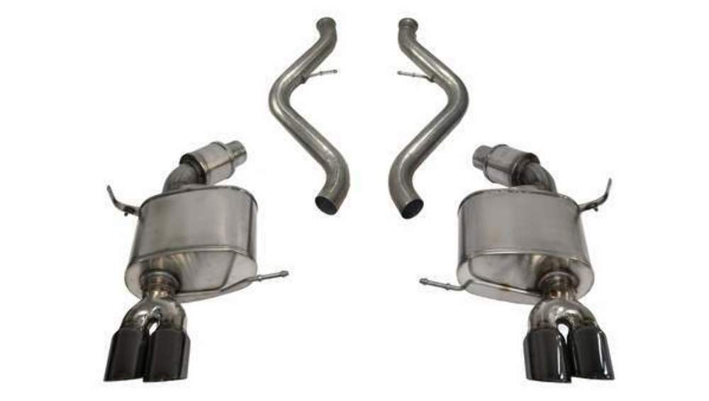 Corsa 2.5" Dual Rear Exit Sport Axleback Exhaust for 08-12 BMW M3 Coupe / Convt