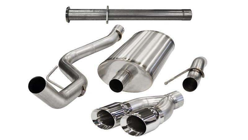 Corsa 3" Single Side Exit Xtreme Exhaust for 11-14 Raptor 6.2L V8