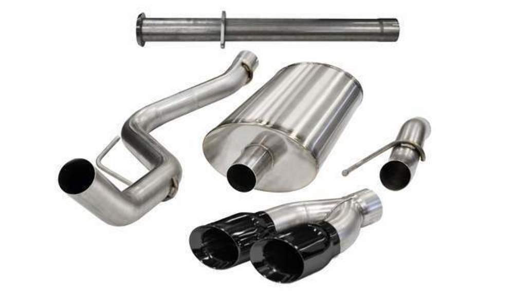 Corsa 3" Single Side Exit Xtreme Black Tip Exhaust for 11-14 Raptor 6.2L