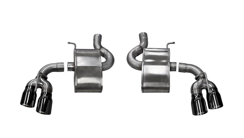 Corsa 2.75" Dual Rear Xtreme Axleback Black Tip Exhaust for 16+ Camaro SS / ZL1