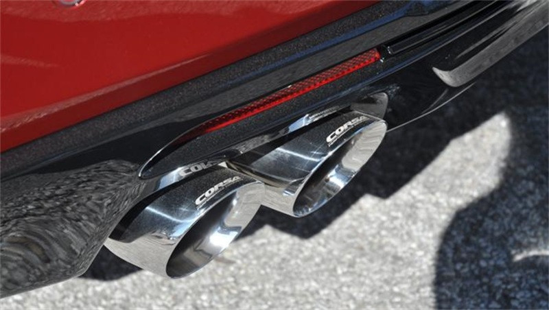 Corsa 2.75" Dual Rear Exit Axleback Exhaust for 16-19 Camaro SS / ZL1