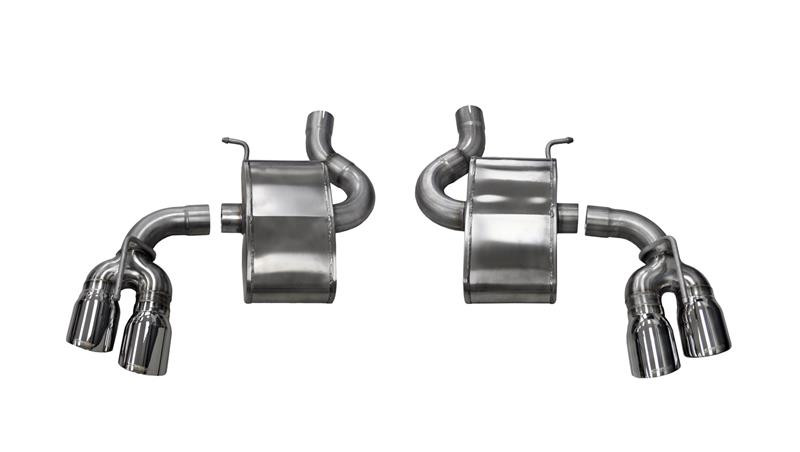 Corsa 2.75" Dual Rear Exit Axleback Exhaust for 16-19 Camaro SS / ZL1