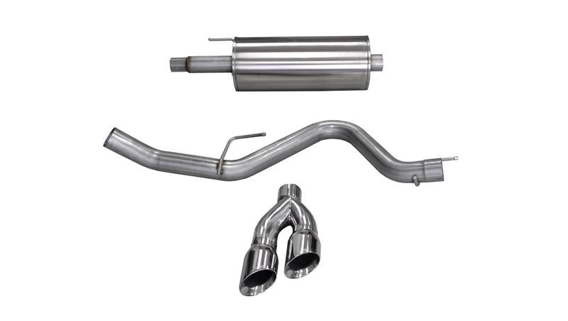 Corsa 3" Single Side Exit Sport Exhaust for 15-19 F150 5.0L V8