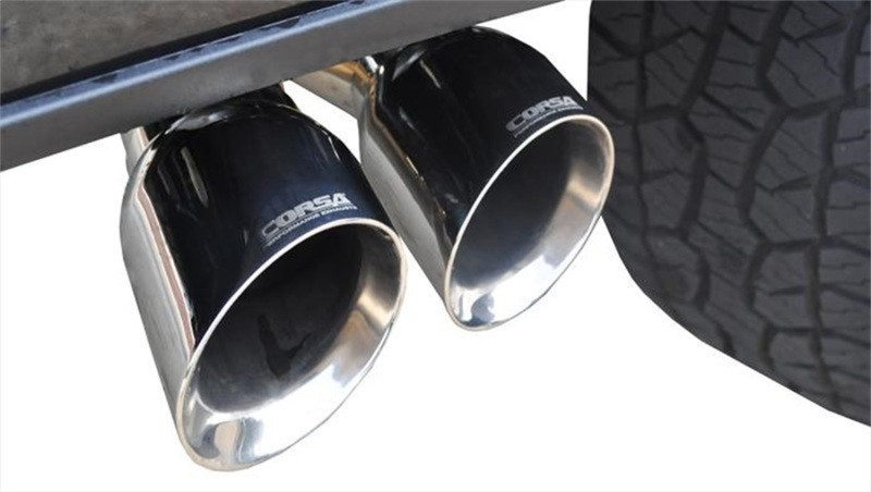 Corsa 3" Single Side Exit Sport Exhaust for 15-19 F150 5.0L V8