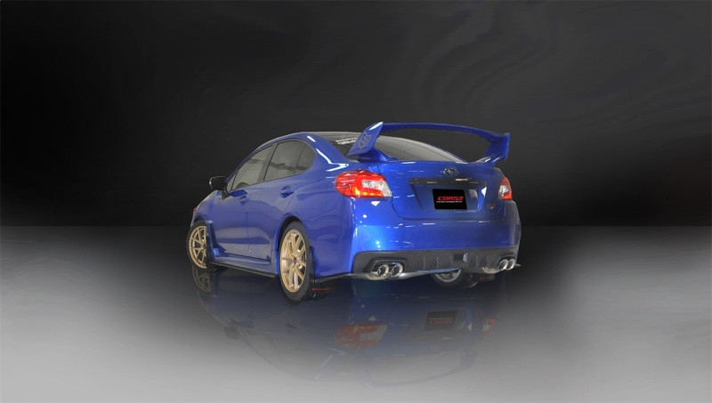 Corsa 3" Dual Rear Exit Sport Exhaust for 15+ Suabru WRX / STI