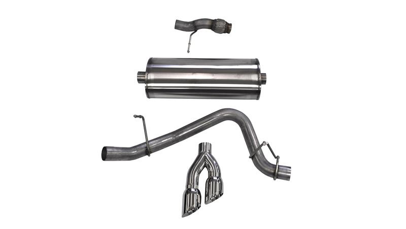 Corsa 3" Single Side Exit Sport Exhaust for 15+ Tahoe / Yukon 5.3L V8