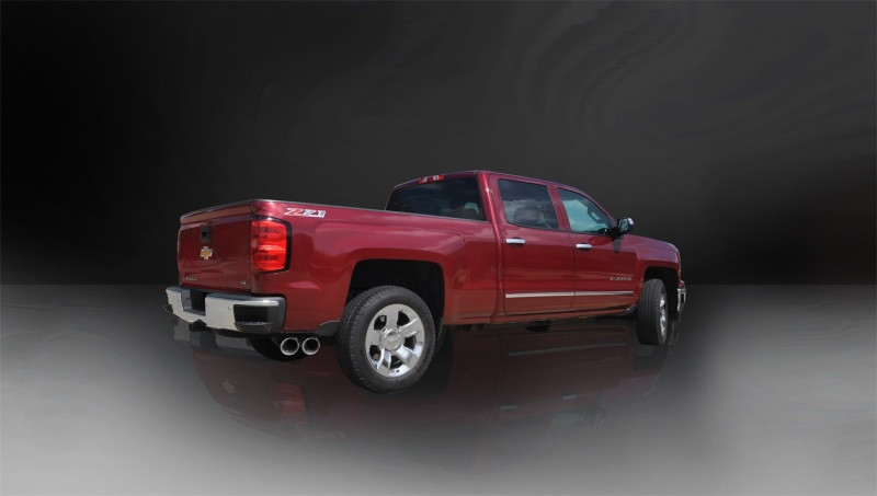 Corsa 3.5" Single Side Exit Sport Exhaust for 14-19 Silverado / Sierra 6.2L