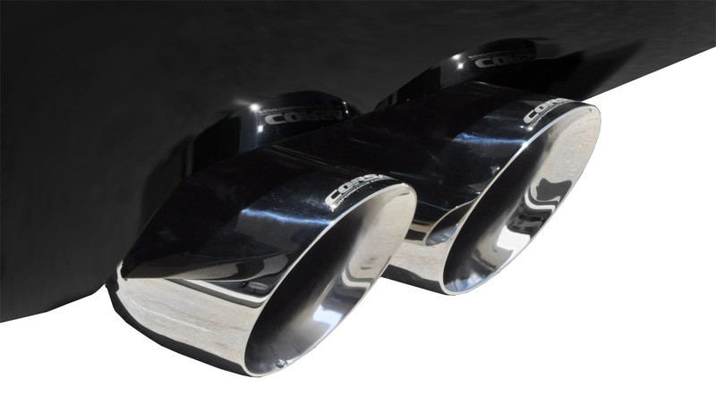 Corsa 3" Dual Rear Exit Sport Exhaust for 12-14 Escalade DUB