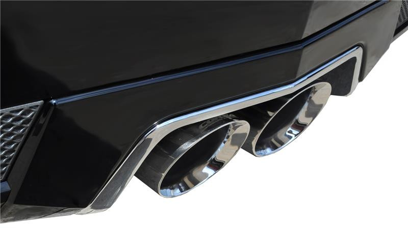 Corsa 2.5" Dual Center Rear Sport Axleback Exhaust for 11-15 CTS-V Coupe 6.2L