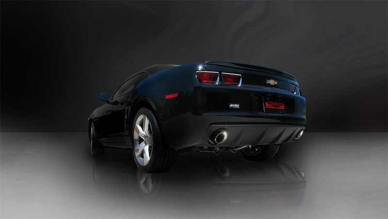 Corsa 2.5" Dual Rear Exit Sport Exhaust for 10-15 Camaro RS