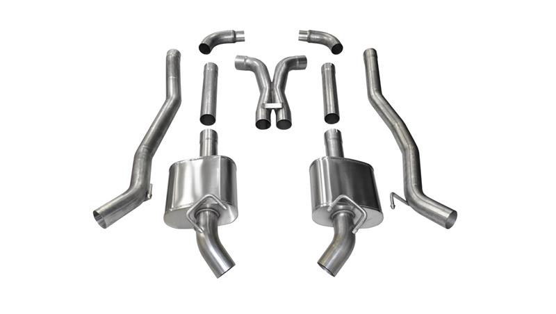 Corsa 3" Dual Rear Exit Xtreme Exhaust for 10-13 Camaro SS 6.2L