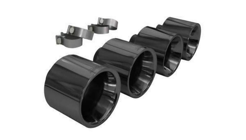 Corsa 5" Dual Wall Bronze Titanium Exhaust Tips for 09+ GT-R