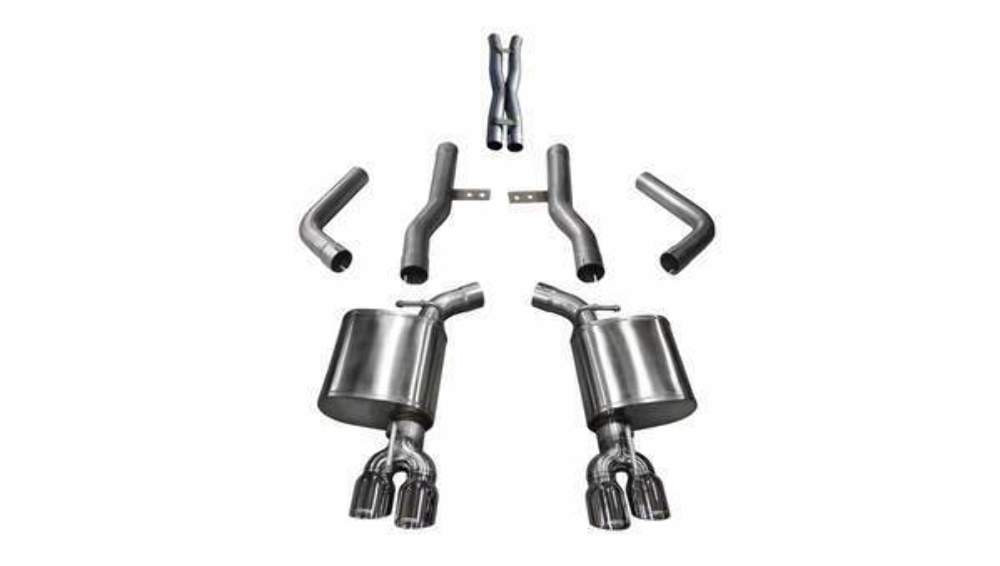 Corsa 2.75" Dual Rear Exit Xtreme Exhaust for 17-19 Challenger R/T