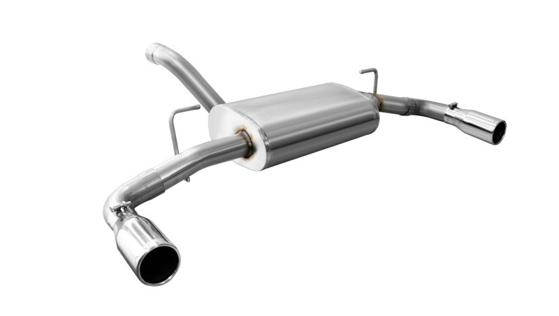Corsa 2.5" Dual Rear Exit Sport Axleback Exhaust for 18-19 Wrangler JL