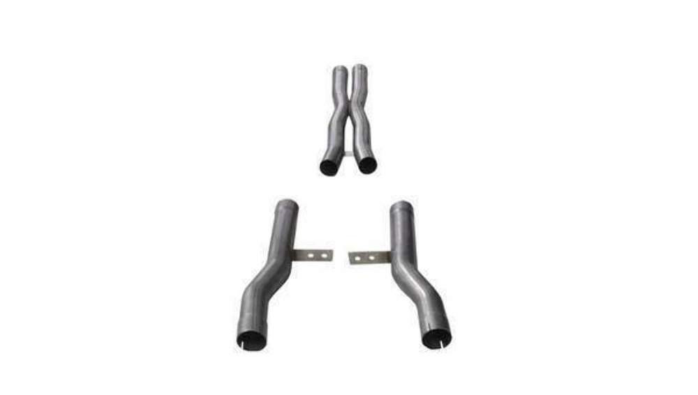 Corsa Resonator Delete X-Pipe for 15-19 Charger SRT 6.4L