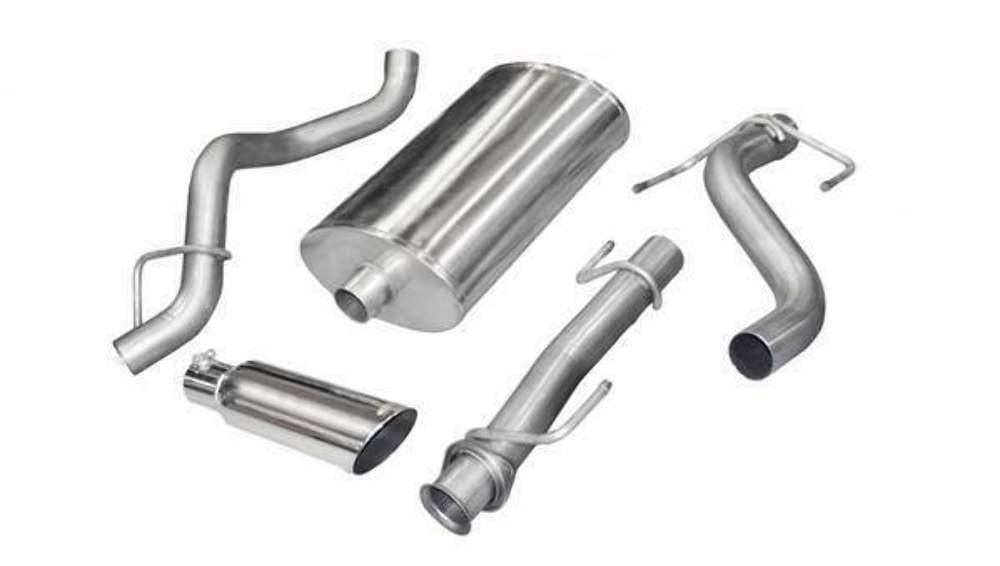 Corsa 3" Single Side Exit Sport Exhaust for 07-14 FJ Cruiser 4.0L