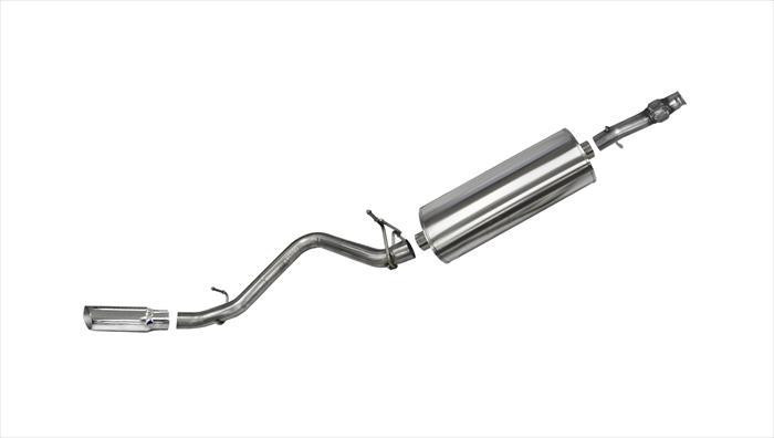 Corsa 3" Single Side Exit Sport Exhaust for 14-19 Silverado / Sierra 1500