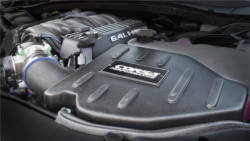 Corsa Powercore Closed Box Cold Air Intake for 11-17 Challenger / Charger SRT