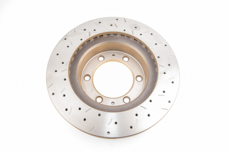DBA 4000 Series Drilled & Slotted Front Rotors for 06-09 Lexus GX470