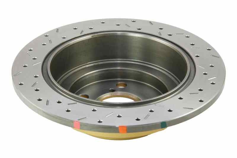 DBA 4000 Series Drilled & Slotted Rear Rotors - Pair for 02-05 WRX - 4644XS