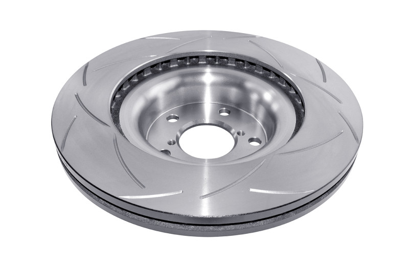 DBA Street Series Slotted Front Rotors - Pair for 08-14 WRX - 13+ BRZ / FR-S