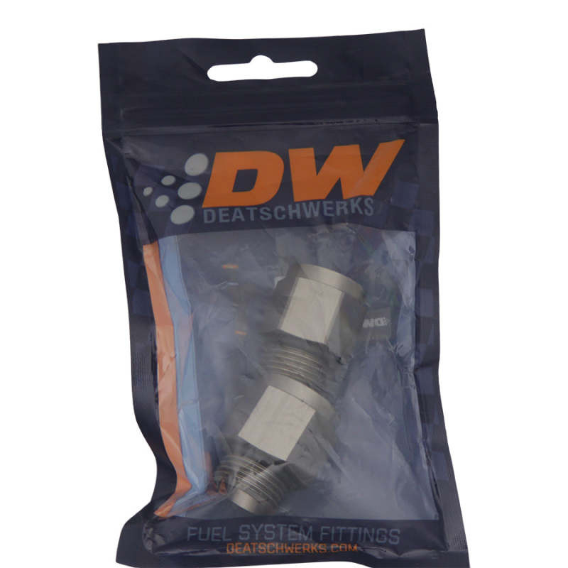 DeatschWerks DW350iL 8ORB Male to Metric Female Plumbing Kit - Replace Bosch 044